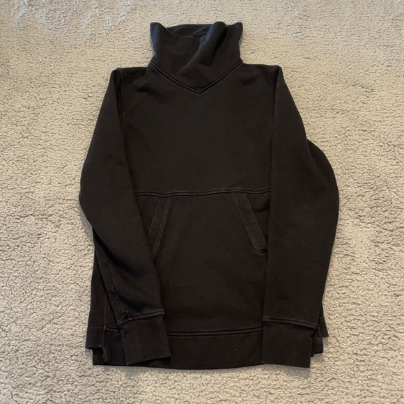 Lululemon Press Pause Pullover color black size 4 - Picture 1 of 8